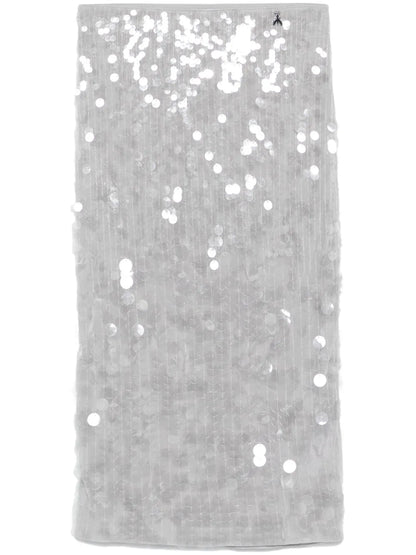 Sequinned Midi Skirt