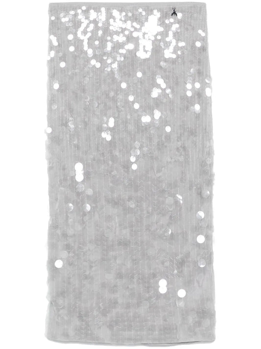 Sequinned Midi Skirt