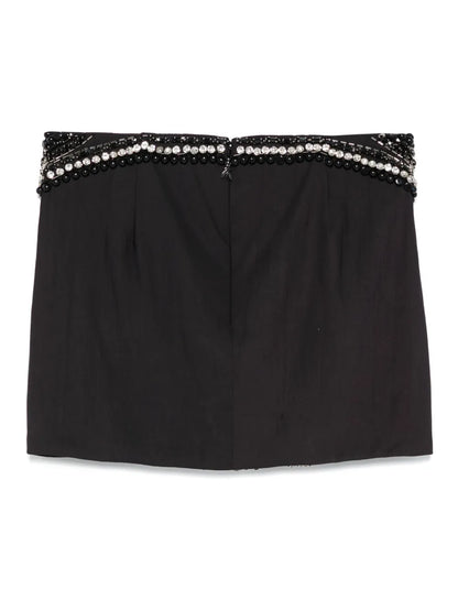 Embellished Mini Skirt