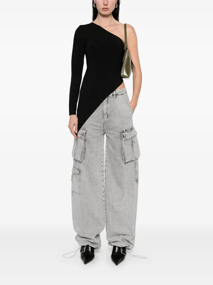 Cargo-Pockets Jeans