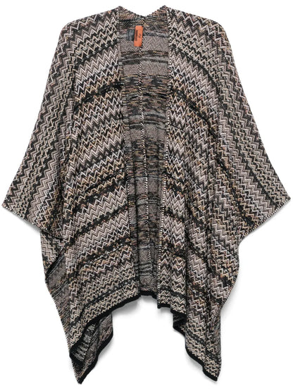 Zigzag-Woven Cape
