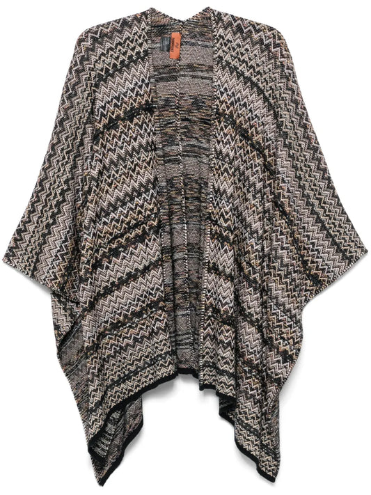 Zigzag-Woven Cape