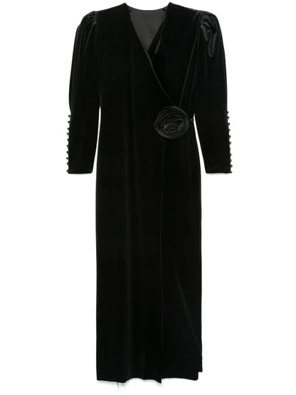 Velour Maxi Dress