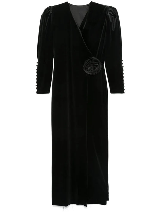 Velour Maxi Dress