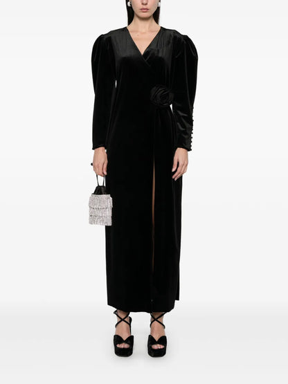 Velour Maxi Dress