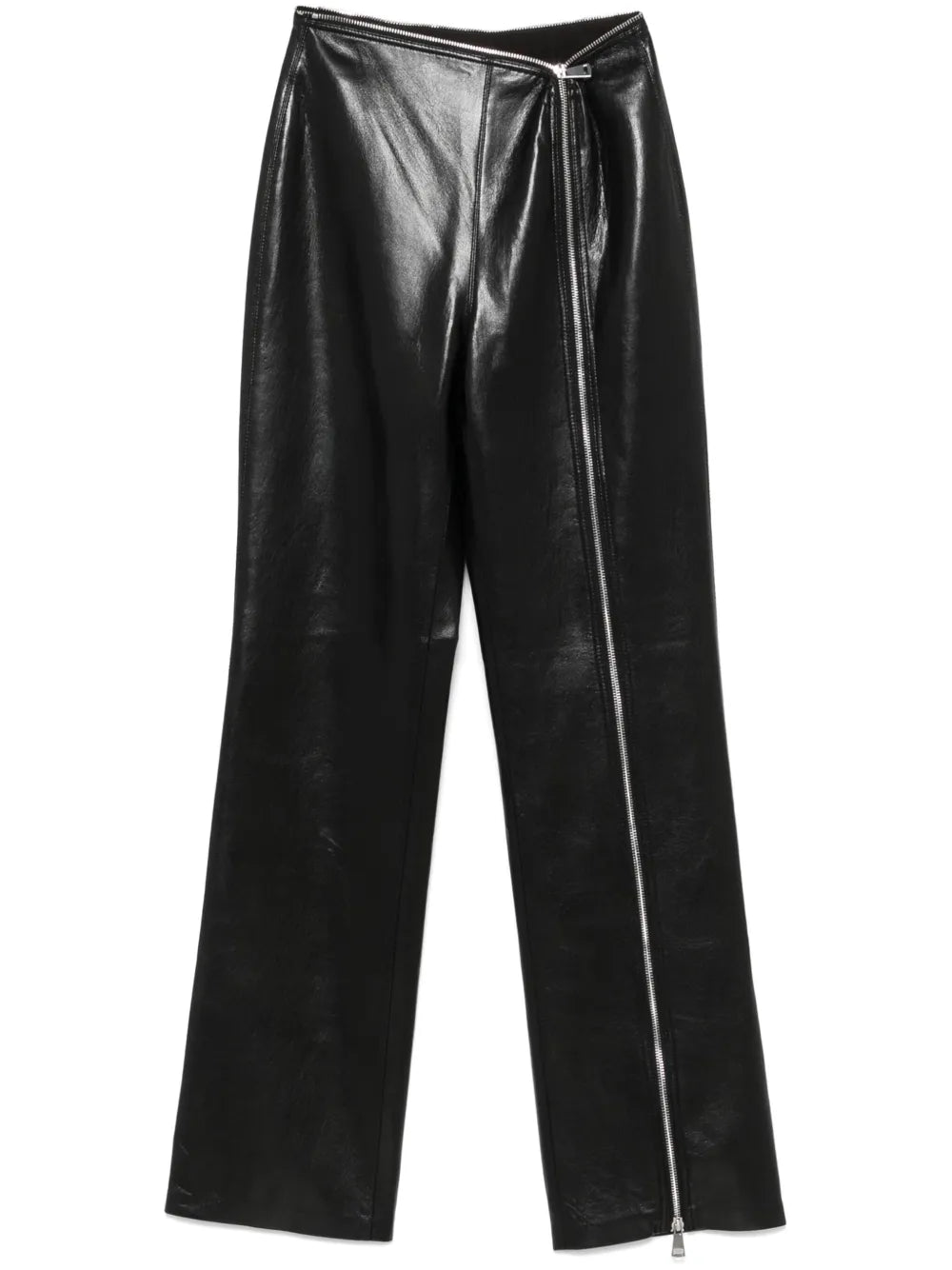 Zip-Detail Trousers