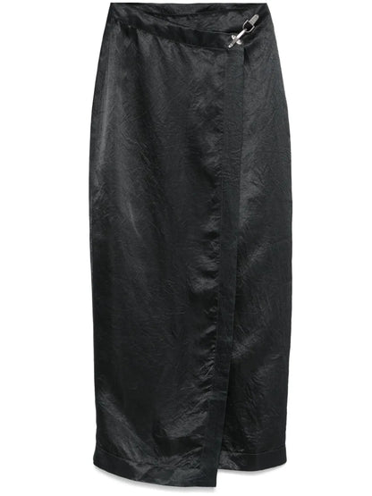 Wrap Midi Skirt