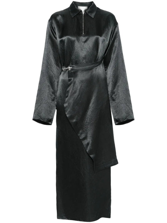 Skirt-Layered Maxi Dress