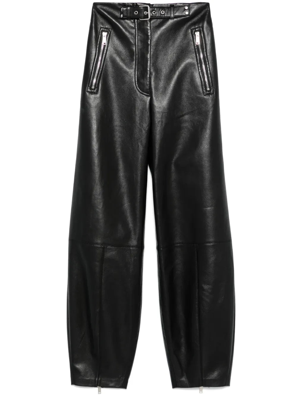 Buckle-Detail Trousers