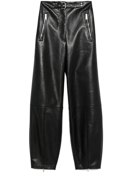 Buckle-Detail Trousers