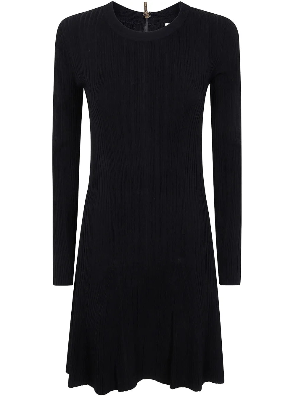 Fine-Ribbed Mini Dress