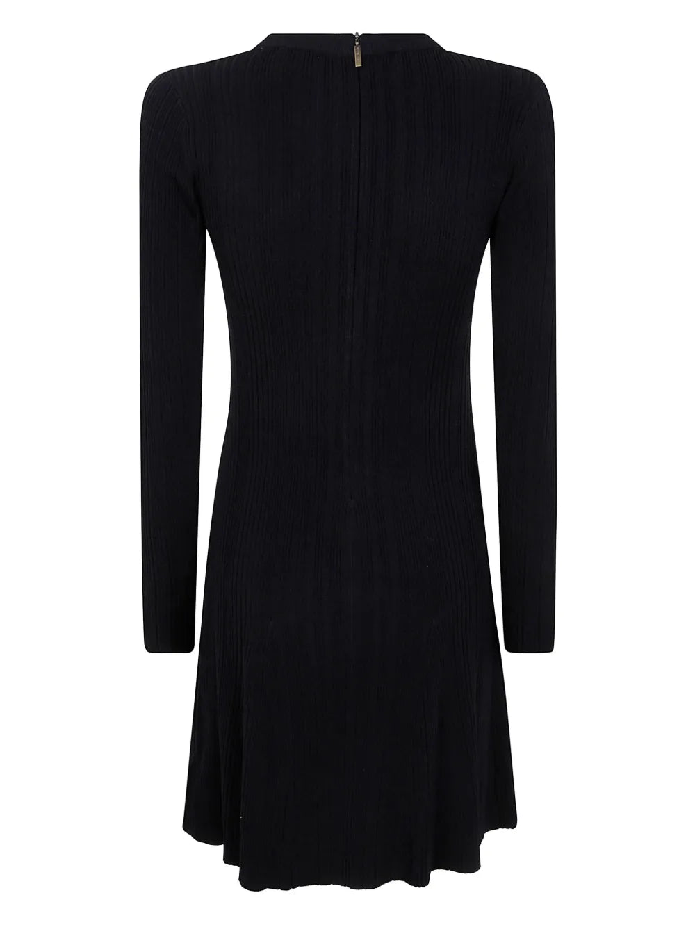 Fine-Ribbed Mini Dress