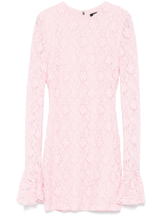 Lace Longsleeved Mini Dress