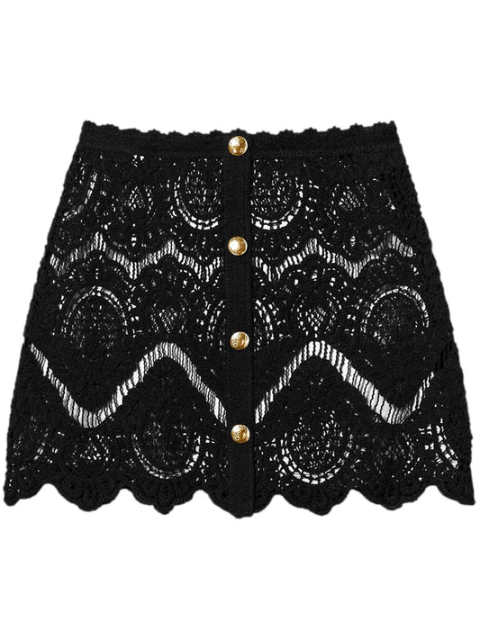 Crochet Mini Skirt