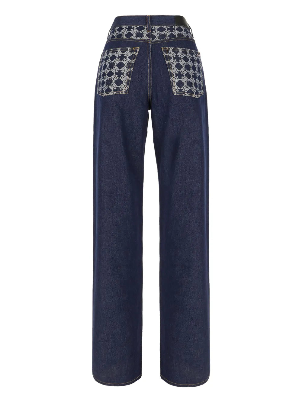 Monogram Straight Jeans