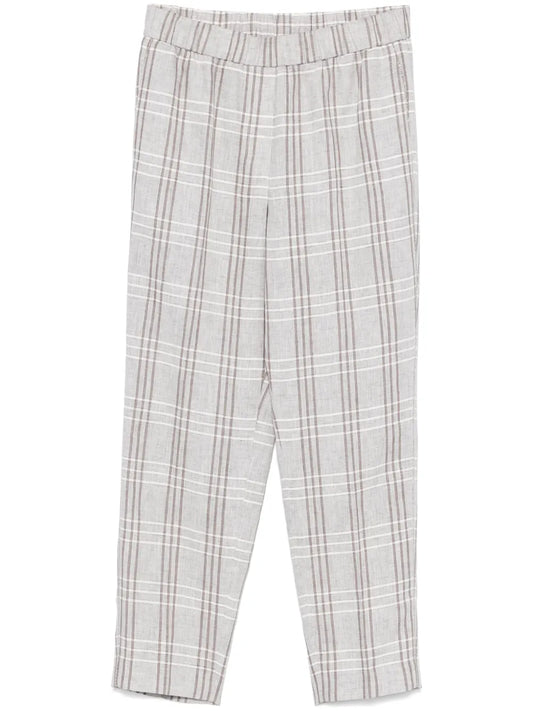 Checked Trousers