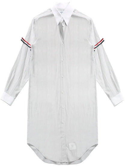 Striped Shirtdress