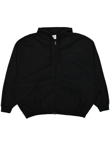 Logo-Embroidered Zip-Up Hoodie