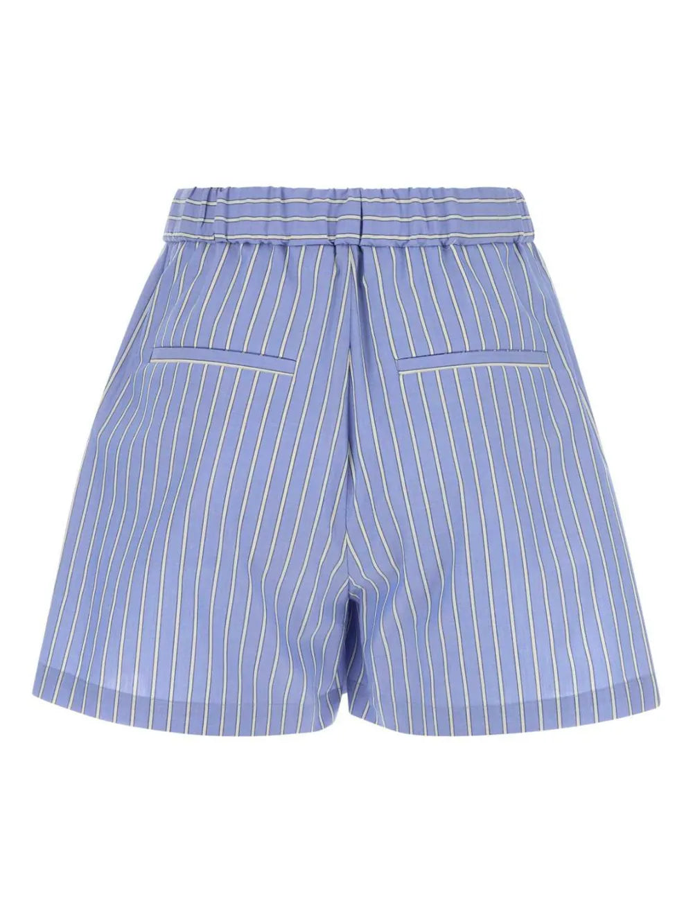 Embroidered Poplin Shorts