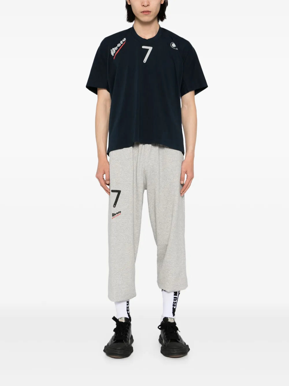 Moved Neckline T-Shirt