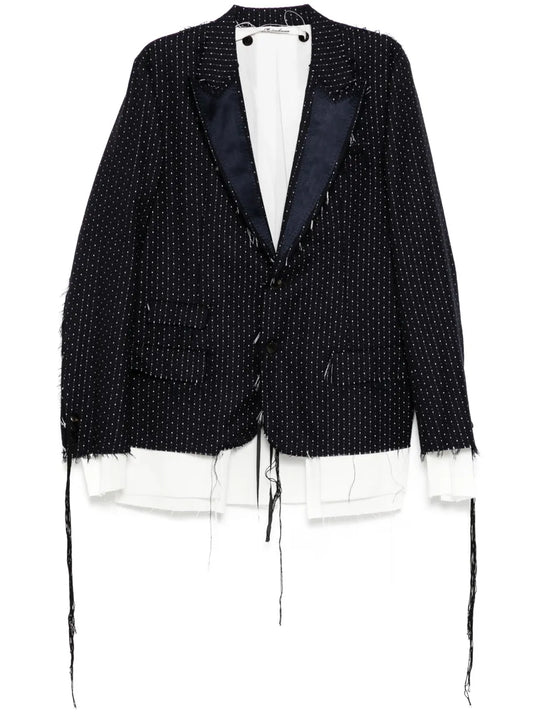 Raw Edge Blazer