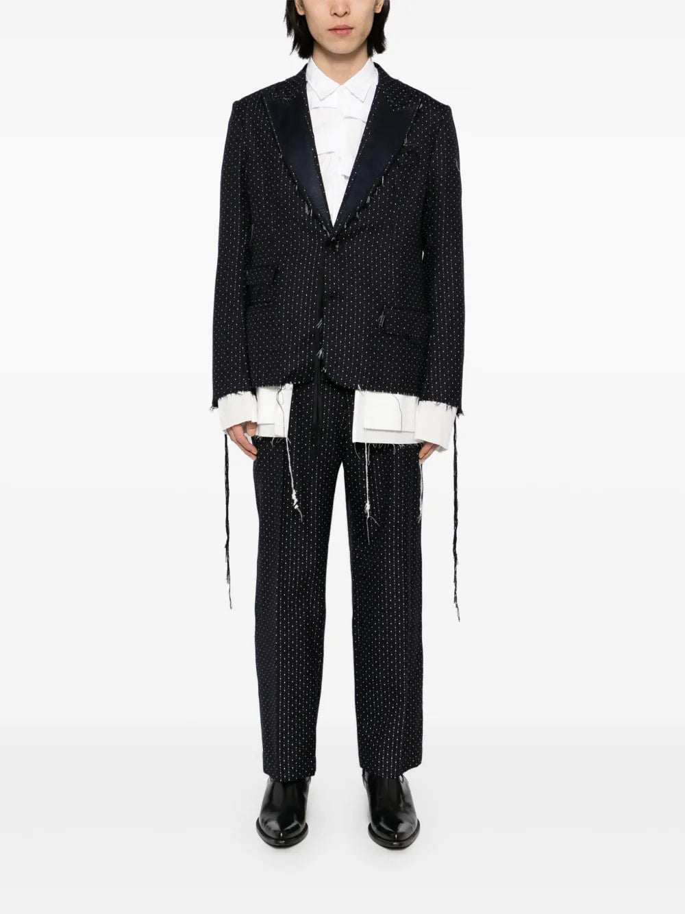 Raw Edge Blazer