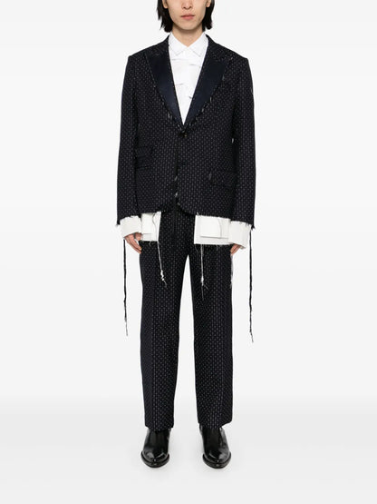Raw Edge Blazer