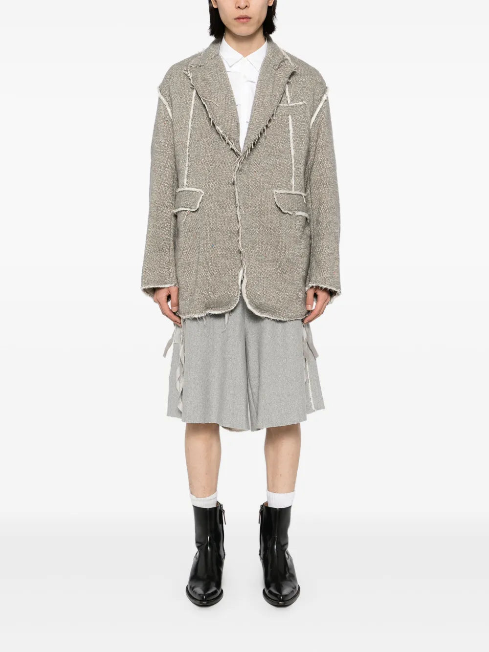 Raw Edge Blazer