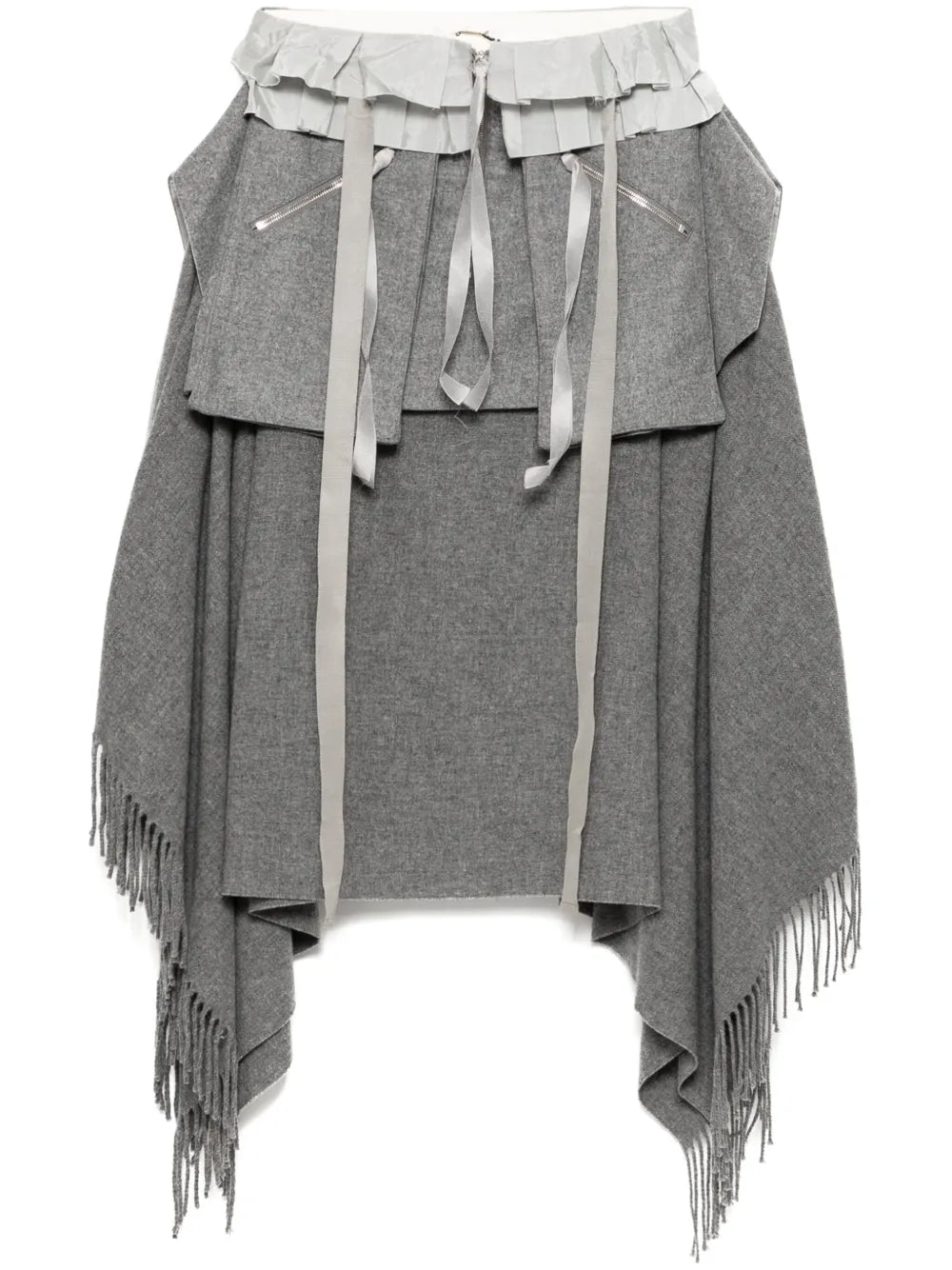 Raw Edge Skirt