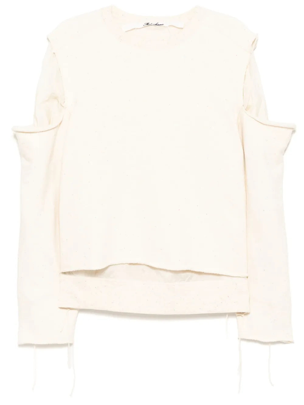 Raw Edge Sweatshirt
