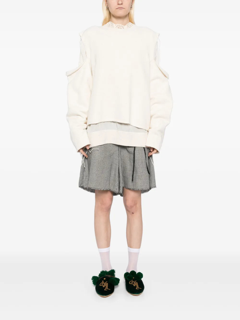Raw Edge Sweatshirt