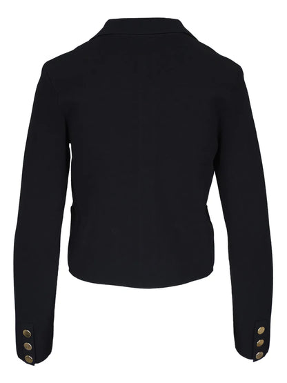 Buttoned Cropped Jacket