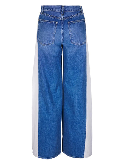 Panelled Jeans