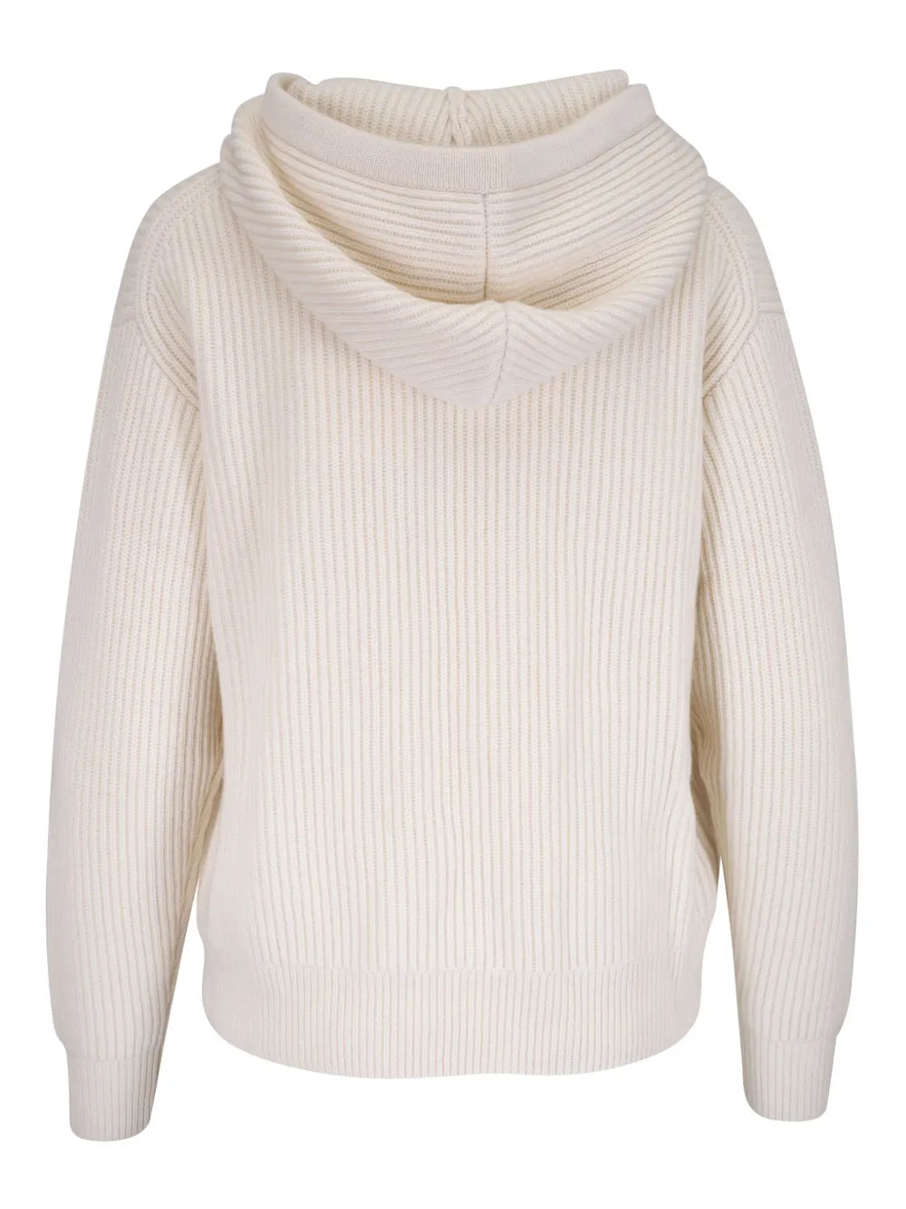 Ribbed-Knit Hoodie
