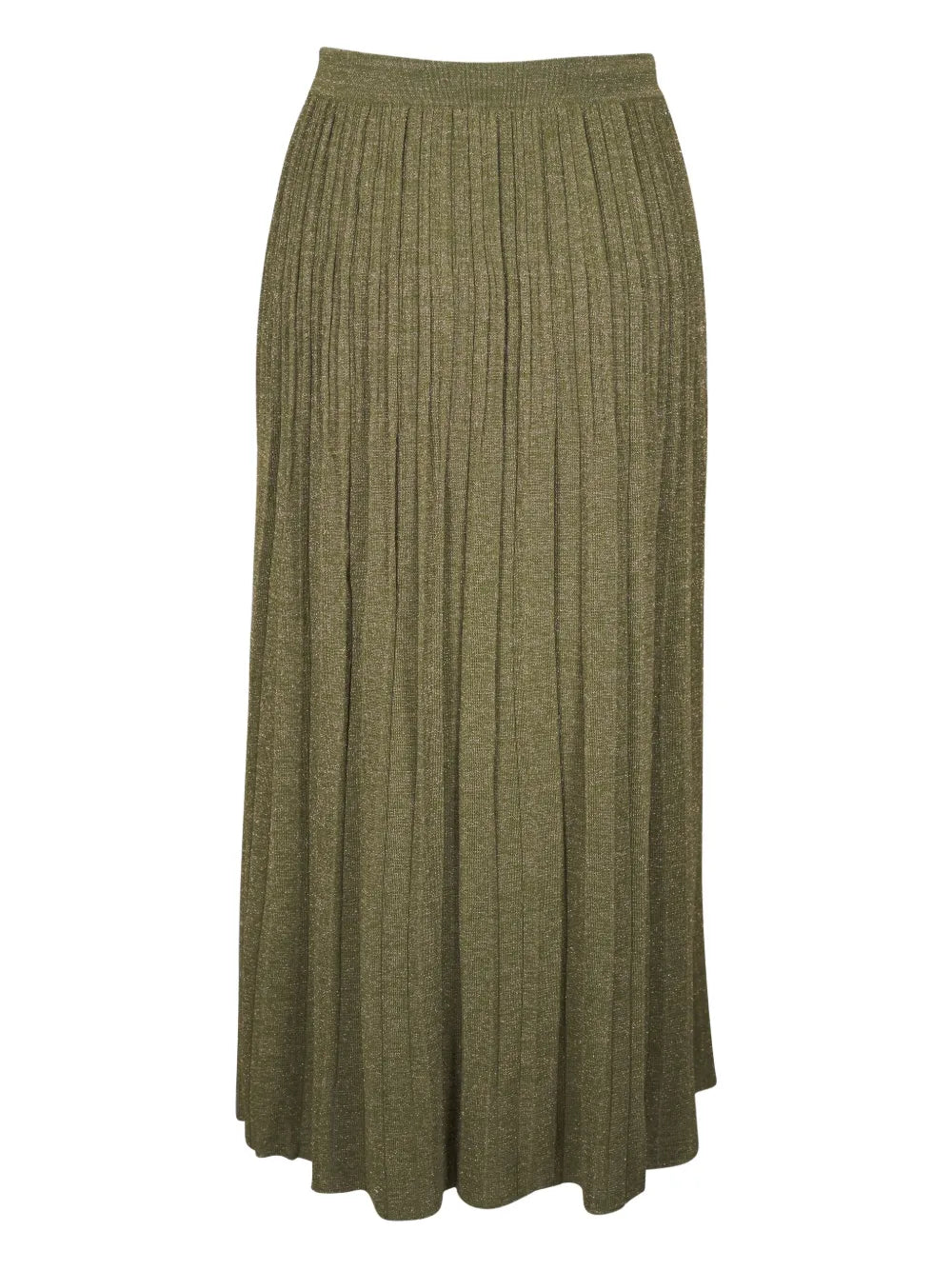 Pleated Maxi Skirt