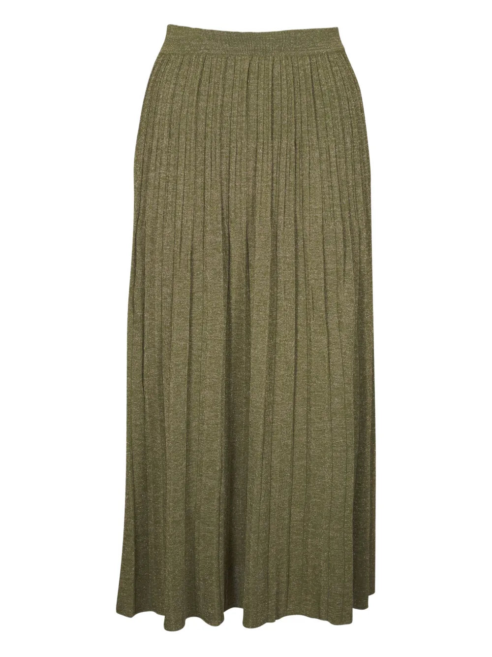 Pleated Maxi Skirt