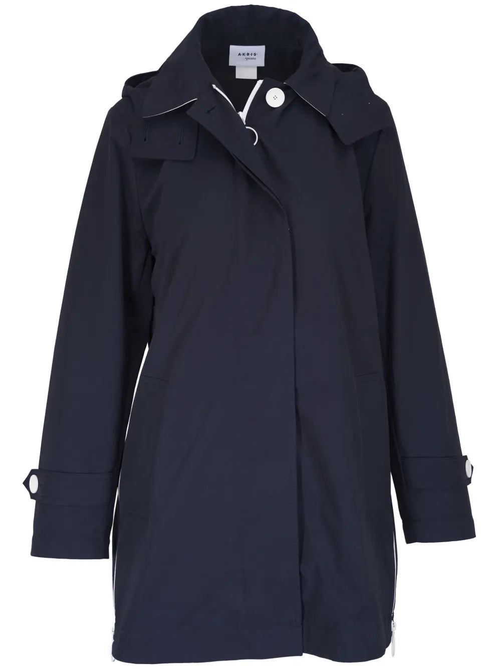 Detachable-Hood Coat