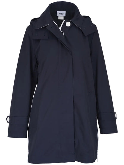 Detachable-Hood Coat