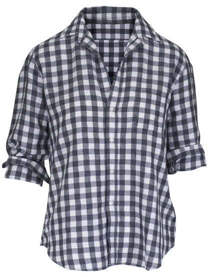 Check-Print Shirt