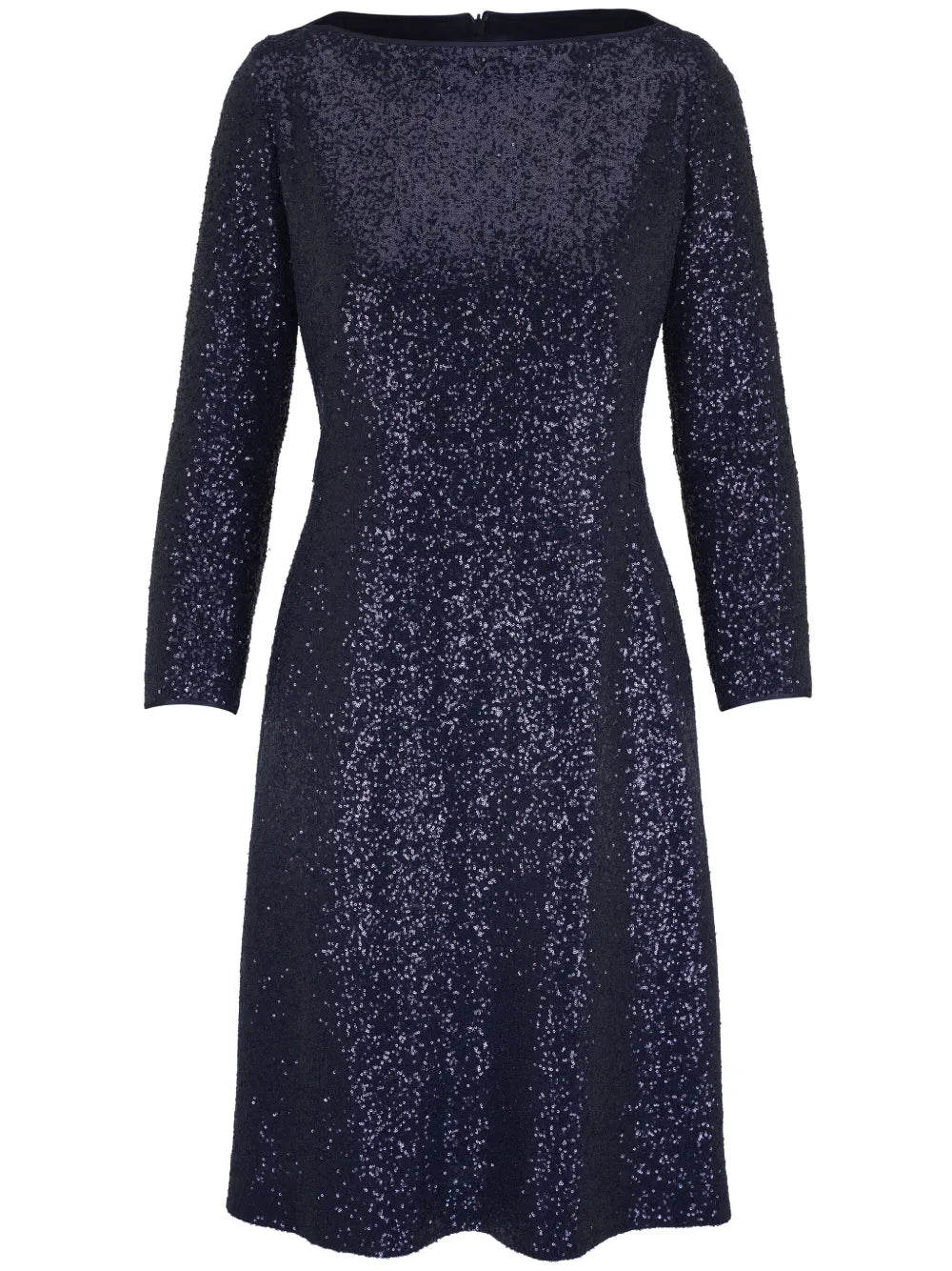 Sequin-Embellished Midi Dress