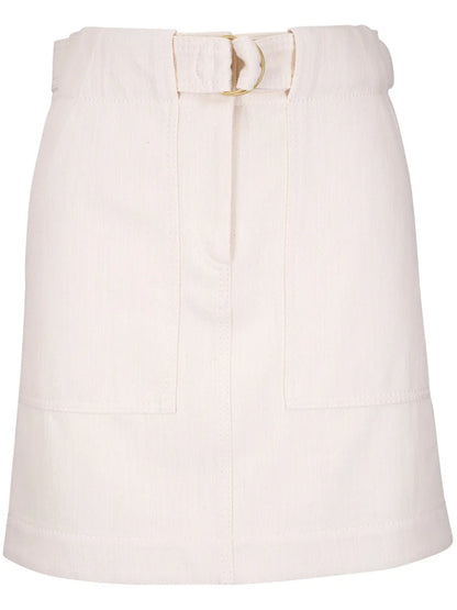 Belted Mini Skirt