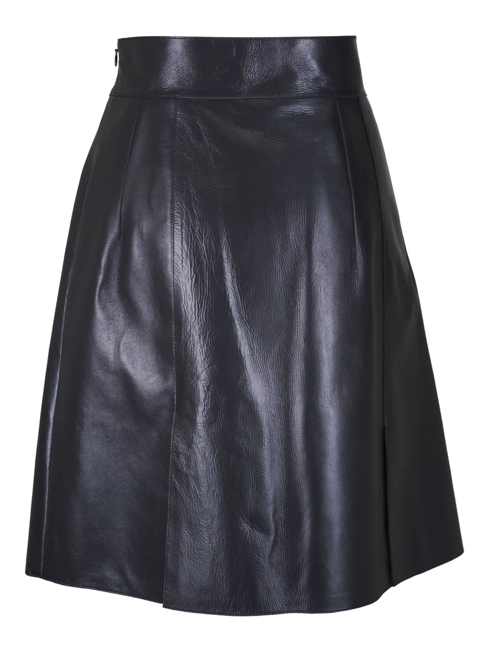 Leather Midi Skirt