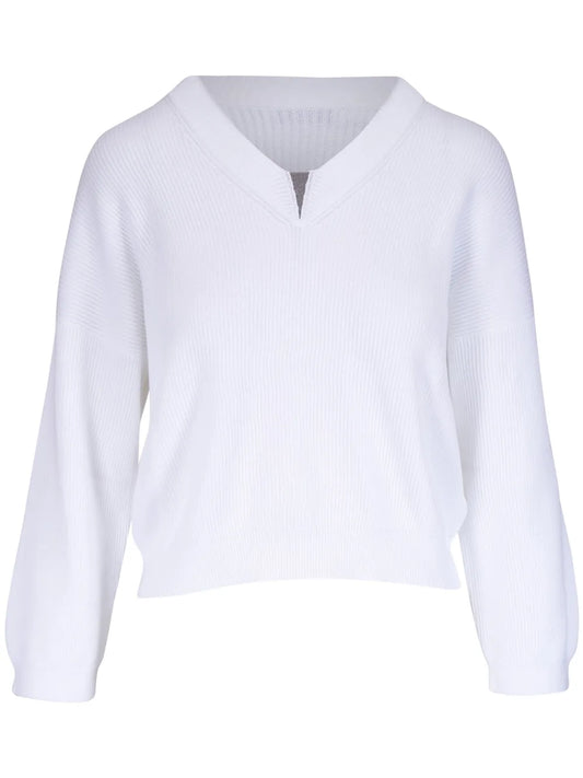 Monili-Embellished Sweater