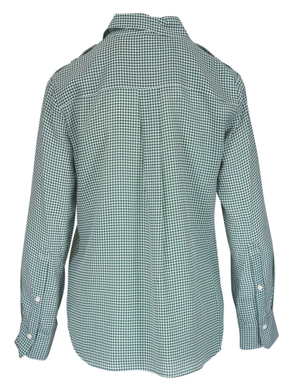 Gingham-Print Shirt