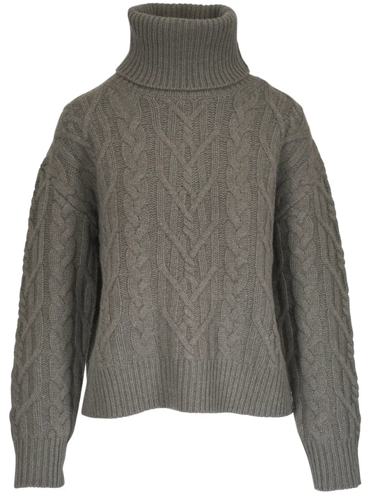 Cable-Knit Cashmere Sweater