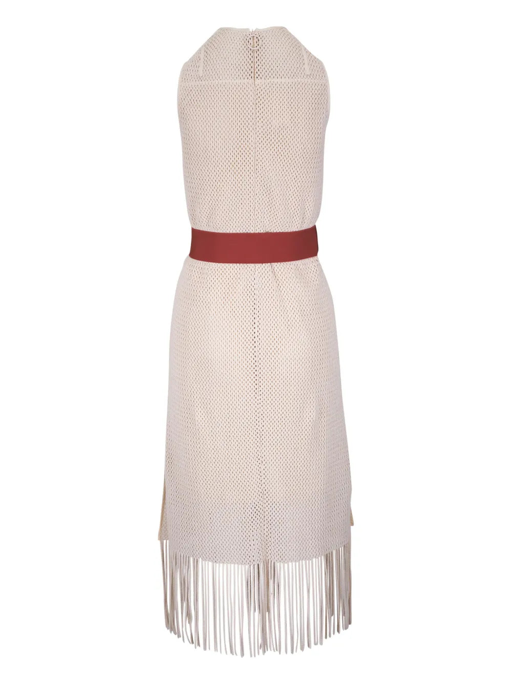 Fringed Hem Dress
