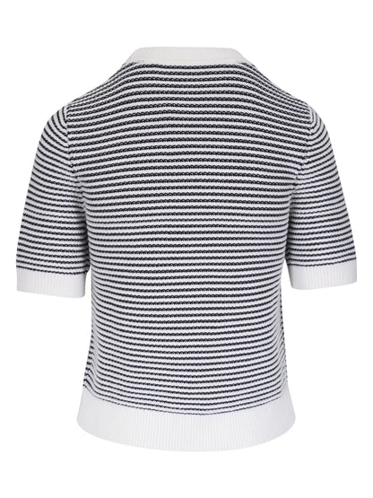 Striped Knitted Top