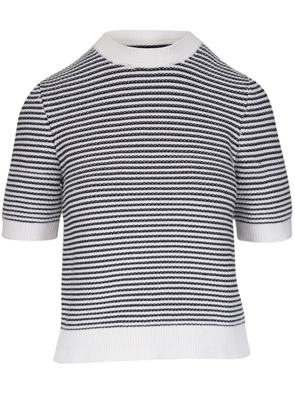 Striped Knitted Top
