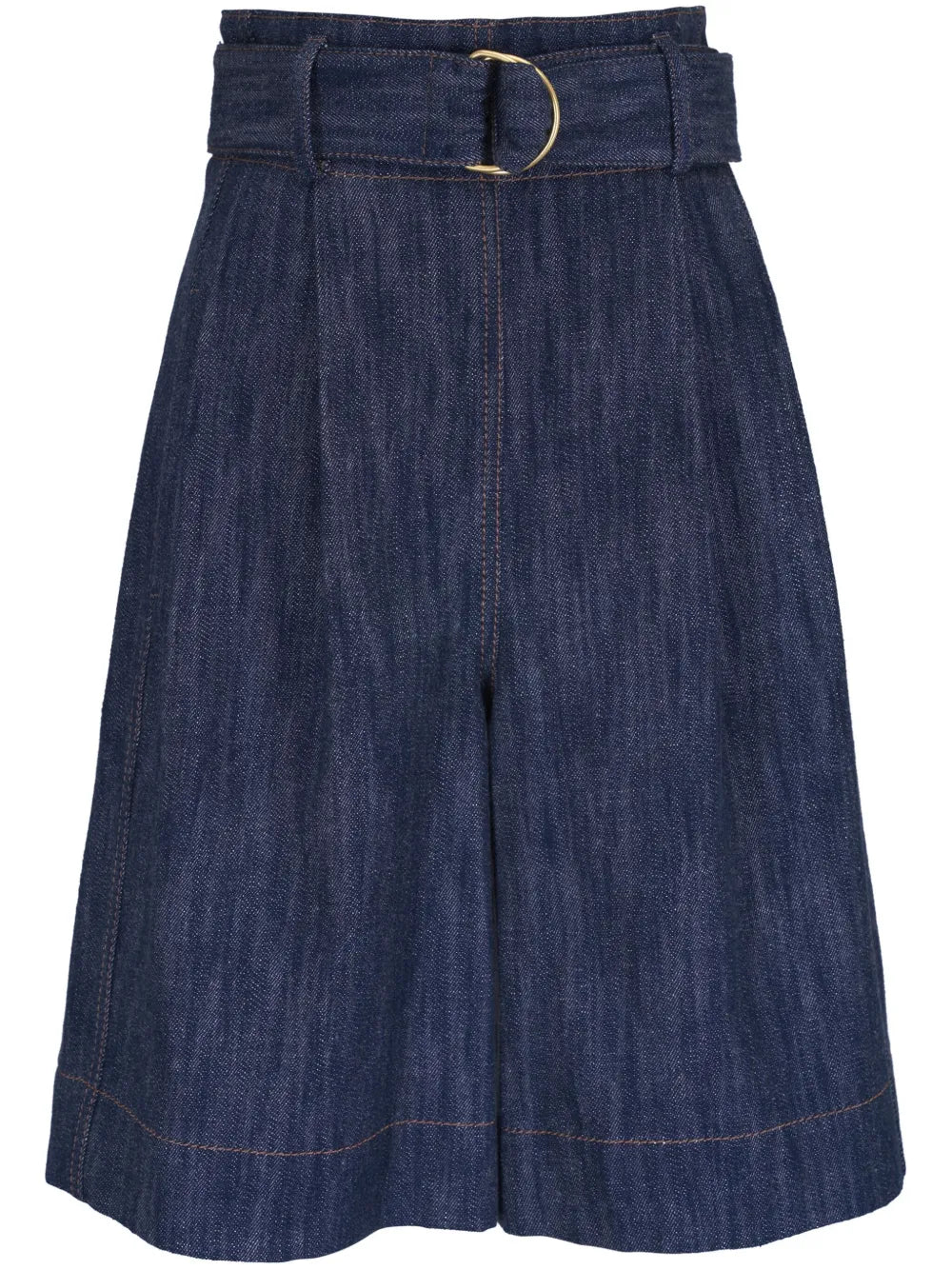 High-Waisted Denim Shorts