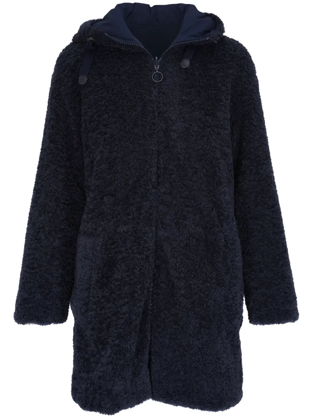 Hooded Faux-Fur Coat